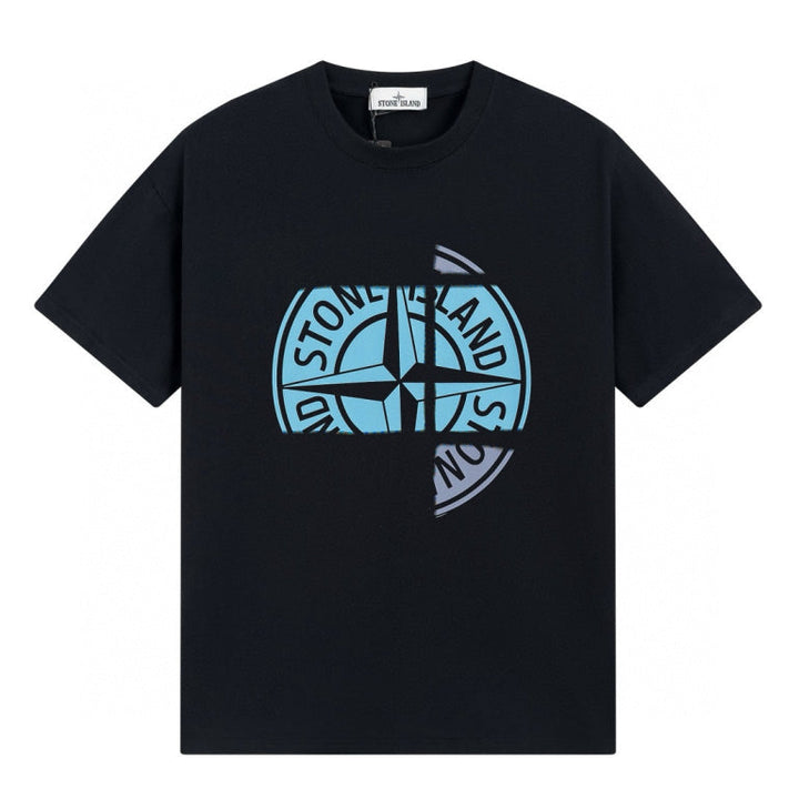 Stone Monochromatic Patch T-shirt