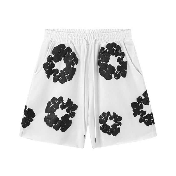 Denim Trs White Shorts