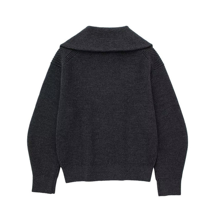 ANURA - KNITTED HALF ZIPPER