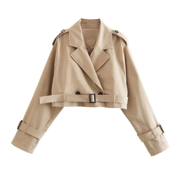 ANURA - CROPPED TRENCHCOAT