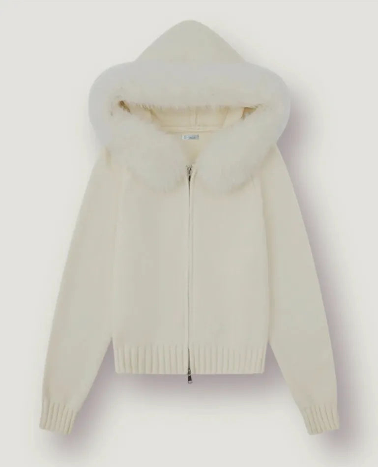 ANURA WOLLJACKE - WEISS