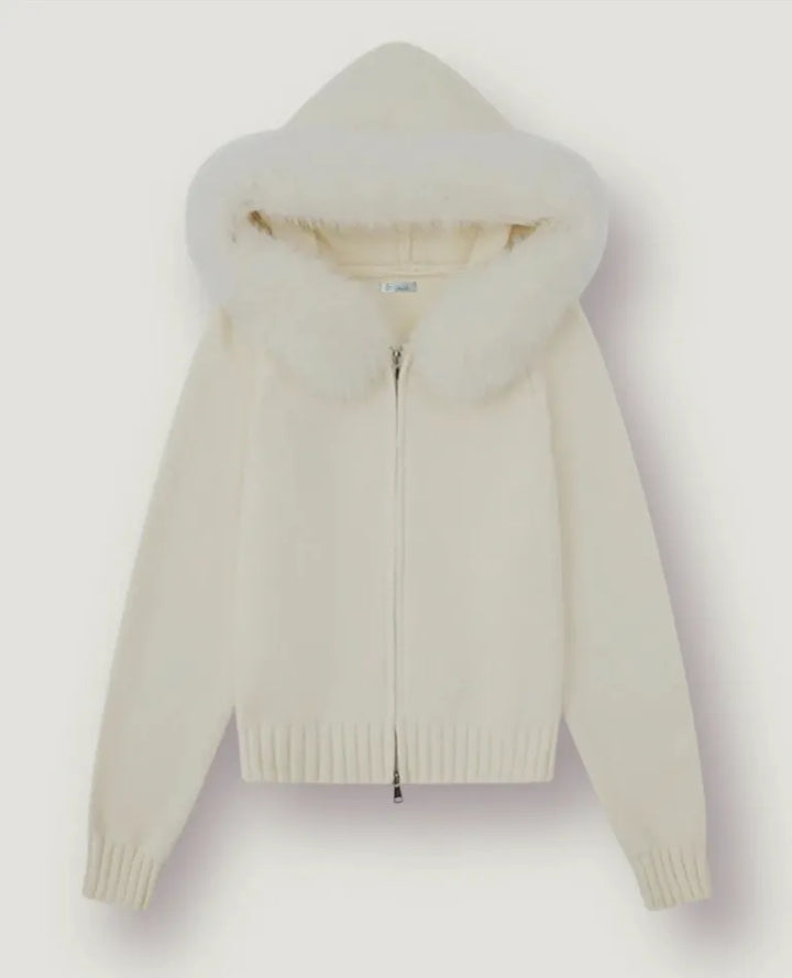 ANURA WOLLJACKE - WEISS