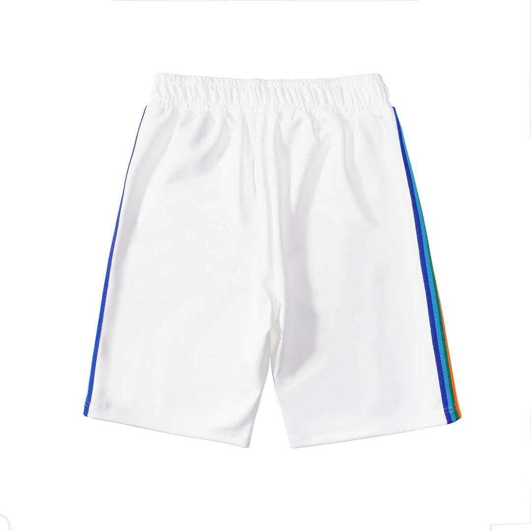 Palm White Shorts