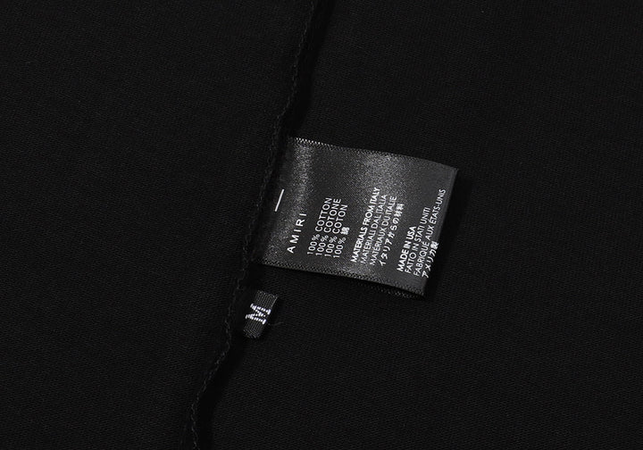 Amr Military Black Specs Stencil T-shirt